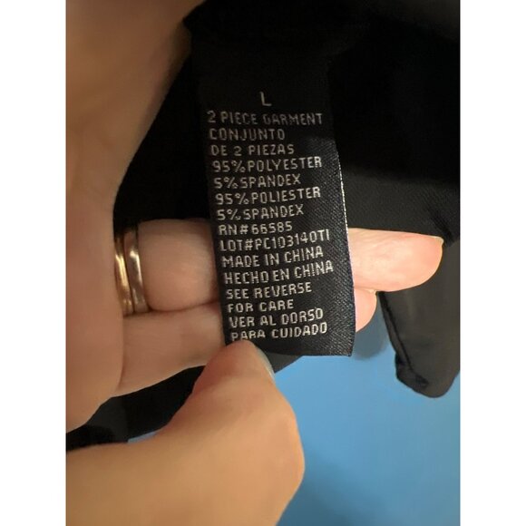 Perceptions New York Womens Black Cropped Cardigan Shrug Large - Picture 3 of 6